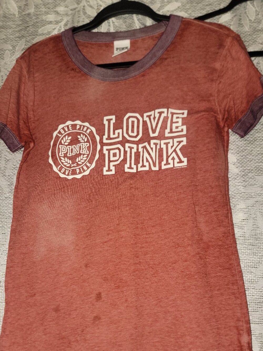 PINK XS shirt